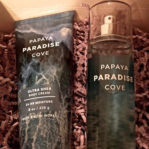 Body spray and lotion: Papaya Paradise Cove